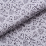 Love Heart Floral, 100% Printed Cotton, 63" Wide