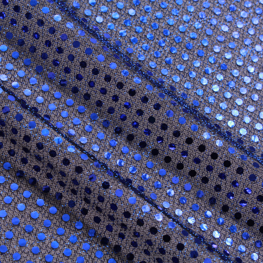 4mm Sequins 100% Polyester Sonnet Fabric - 100GSM