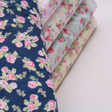 Printed Cotton Poplin Pastel Floral, 100% Dyed Cotton, Approx 44