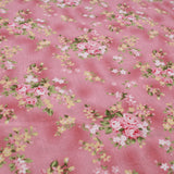 Vintage Floral, Roses Pastel Floral 60" Cotton Poplin Pink