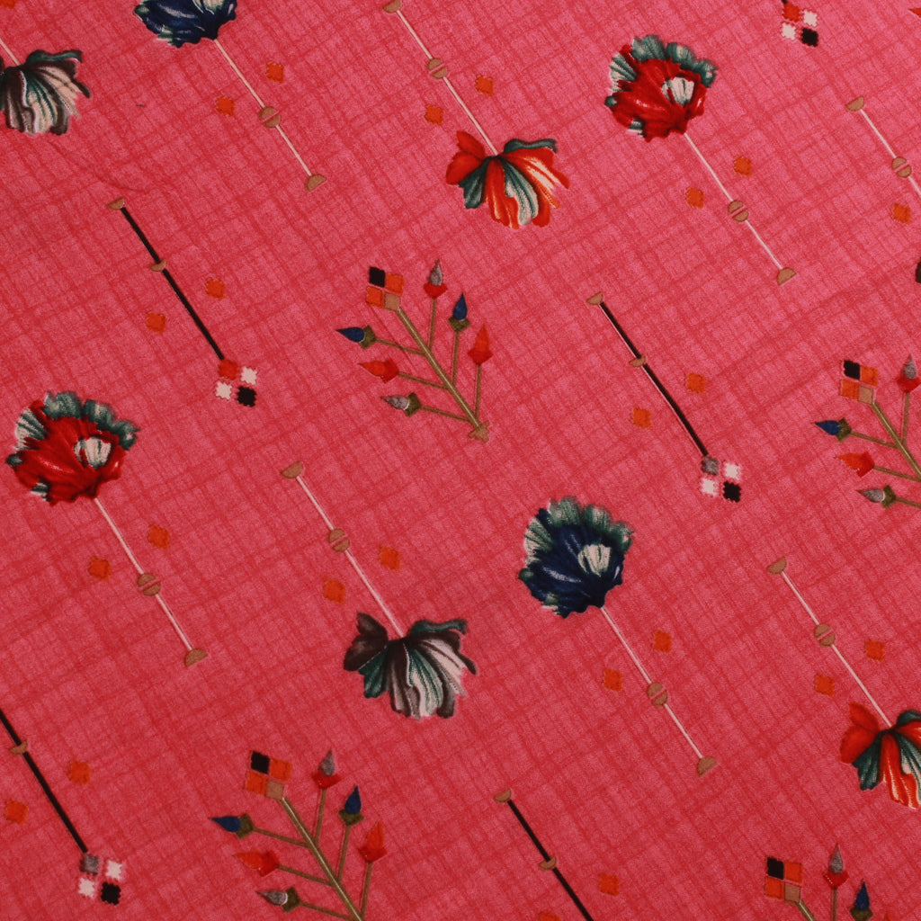 Rayon Fabric, Petal Blossom, Spring/Summer, 44" Wide