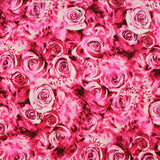 Pink Roses Premium Printed Cotton Poplin