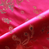 Oriental Dragon Premium Embroidered 100% Polyester Chinese Jacquard, Approx 45