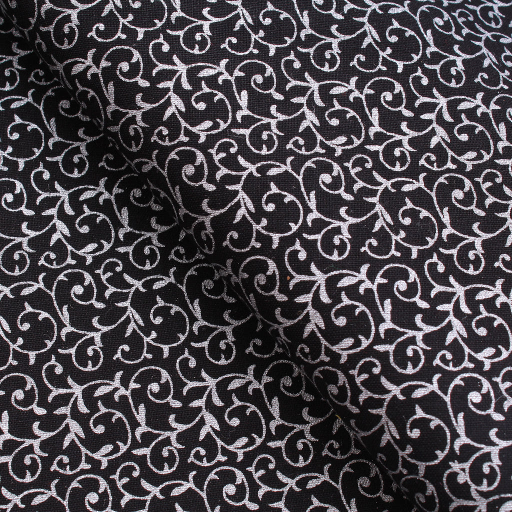 Silver Foil Premium Dress Cotton, Approx. 44" (112cm) Wide