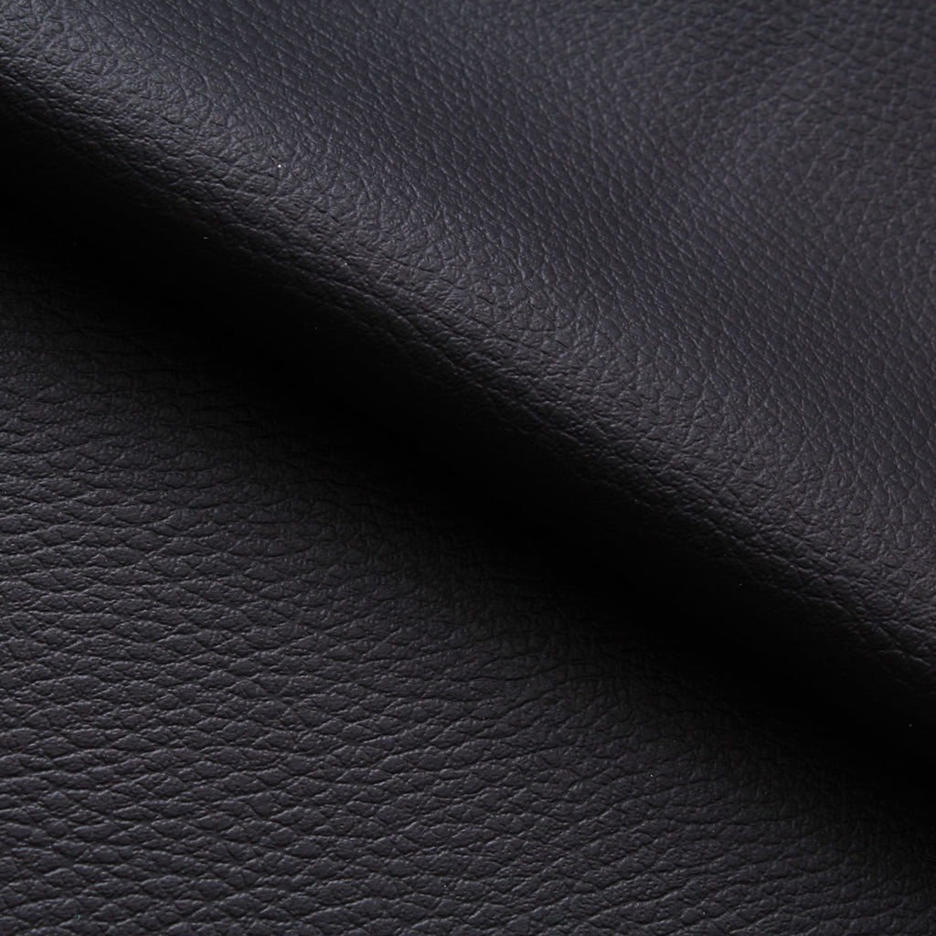 Premium Plain PVC Base Leatherette, 1.20mm Thickness - Black