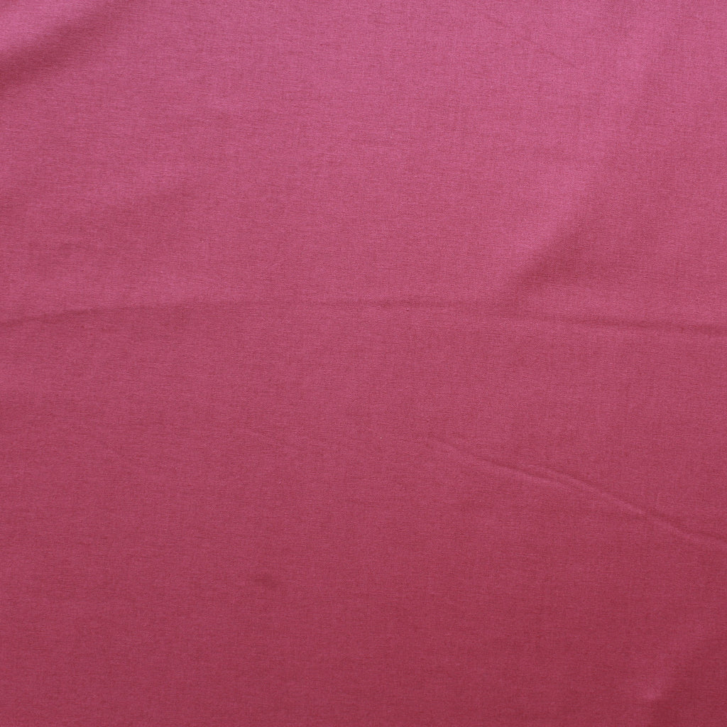 Premium Plain Quilting Cotton, Fabric 112cm Wide Fuschia (Teaberry)