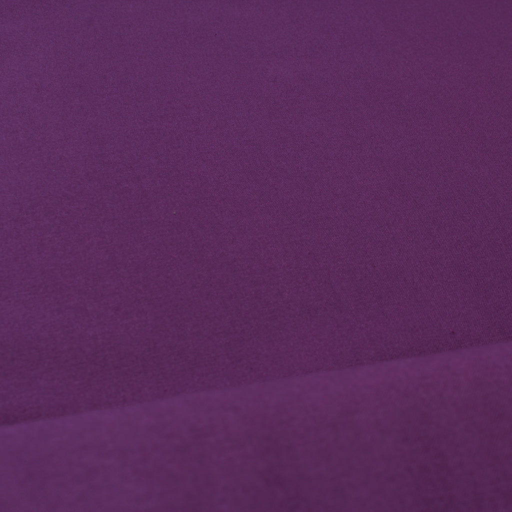 Premium Plain Quilting Cotton, Fabric 112cm Wide Purple (Grape)
