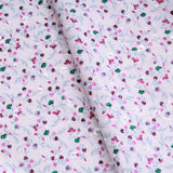 Vintage Floral Petals Galore, 100% Embroidered Cotton, Approx 44" Wide (111cm)