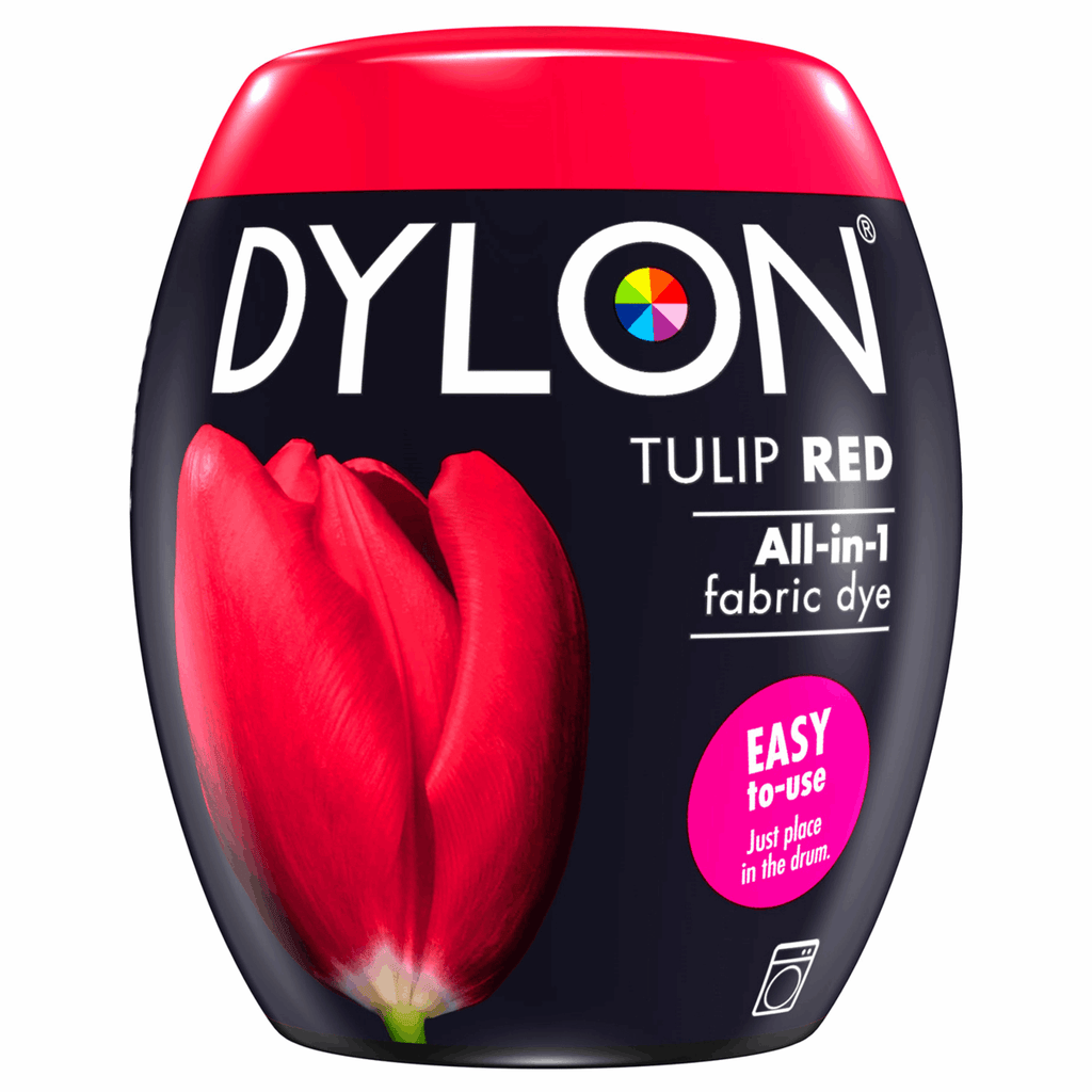 ALL IN 1 Dylon Fabric Dye 350g - Tulip Red