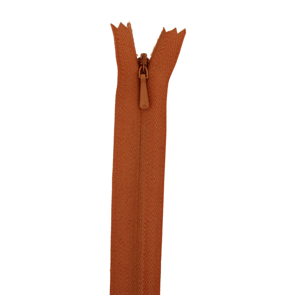 20" Concealed Rust Common Zipper
