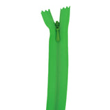 20" Concealed Light Green Common Zipper