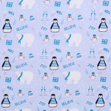 Penguins Joy, Winter Warmer Quilting Cotton Collection