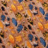 Printed Poplin, Autumn Floral, 110cm Wide