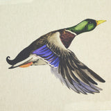 100% Cotton Rich Printed Cushion Panels - Duck - 18” x 18”