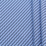 Waves Themed Quilting Cotton, Under the Sea Collection, Blue & White, FF314.2