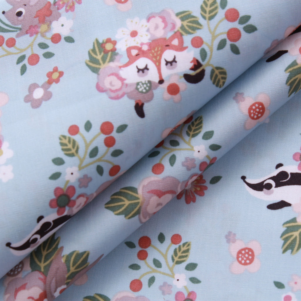 Countryside Wildlife, 100% Printed Cotton, 63" Wide
