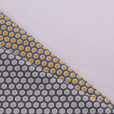 Hexagon Geometric, 100% Printed Cotton, 63