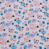 Watercolour Swirls Floral Quilting Cotton