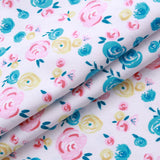Watercolour Swirls Floral Quilting Cotton