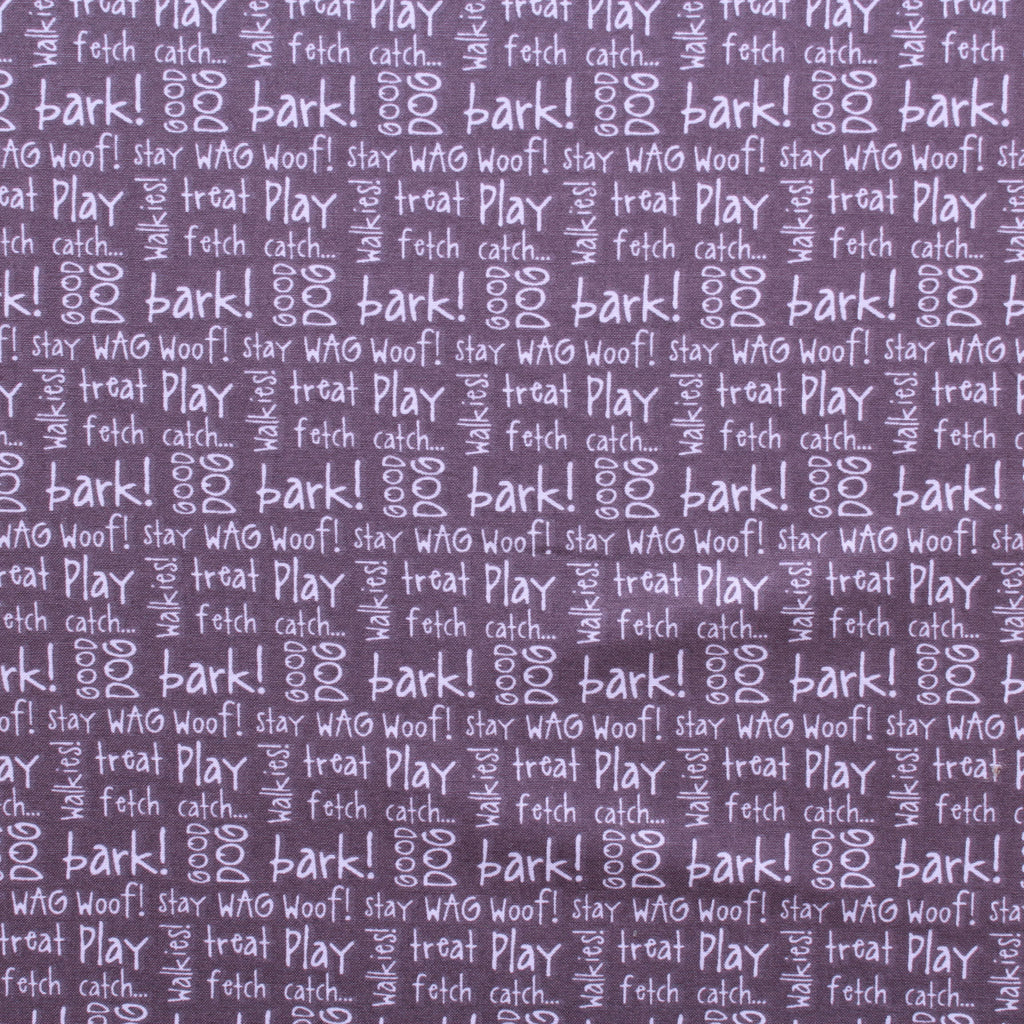 Bark, Play, Catch Quilting Cotton, Dogs Collection