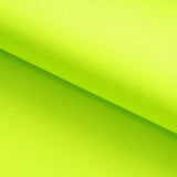 Premium Plain 100% Polyester Twill - Fluorescent Lime 