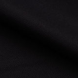 Premium Plain 100% Polyester Twill - Black