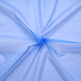 Plain Shimmer Organza Fabric Royal 100% Nylon , 60" Wide