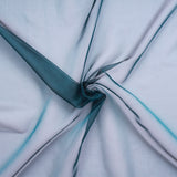 Plain Shimmer Organza Fabric Teal (Petrol) 100% Nylon , 60" Wide