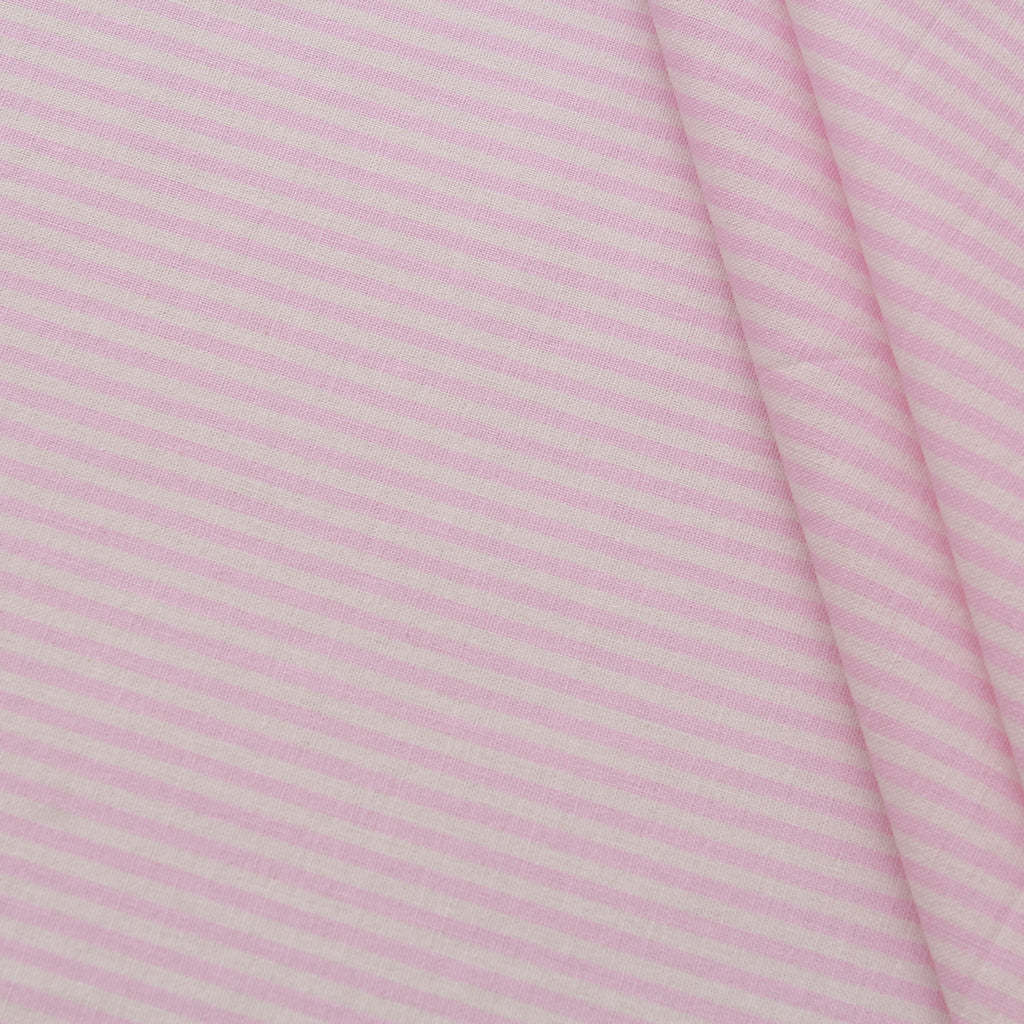 TFG Quilting Cotton, Basic Essentials, Light Pink Stripes