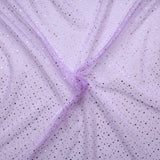 Spot Organza Fabric (Dark Lilac) Lilac 100% Nylon , 60" Wide
