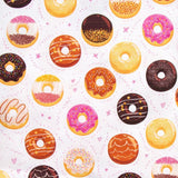 100% Quilting Cotton 'Donuts For You' - 60" Wide