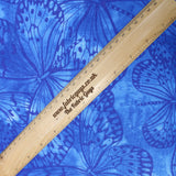 100% Premium Tye-Dye Quilting Cotton - Melody Collection 'Blue'