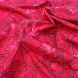 100% Premium Tye-Dye Quilting Cotton - Melody Collection 'Fuchsia Pink'