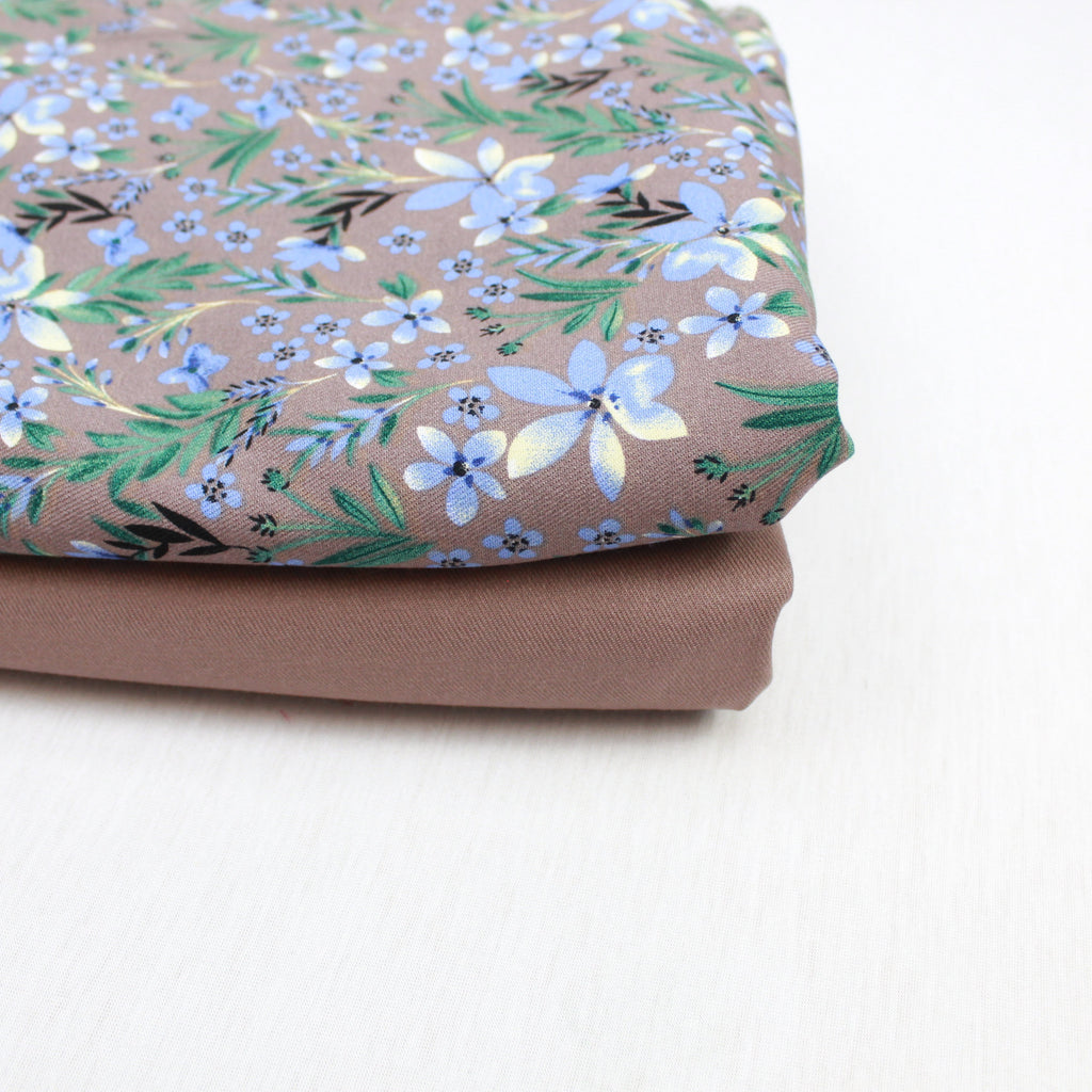 6FOR20 Poly-Viscose Bundle 'Falling Flower' 60" Wide Variations Available