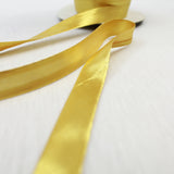 Gold Satin Ribbon -15mm Wide - 20 Metre Length
