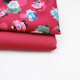 6FOR20 Poly-Viscose Bundle 'Roses' 60" Wide Variations Available