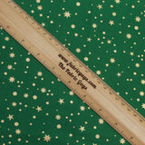 Gold Foil Premium 100% Quilting Cotton "Stars" - Variations Available