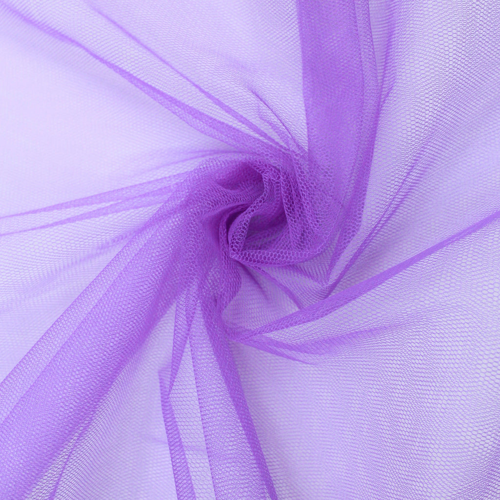 Premium Dress Net Fabric - New Purple