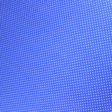 100% Cotton Poplin 'Small Polka Dots' 44" Wide Royal Blue