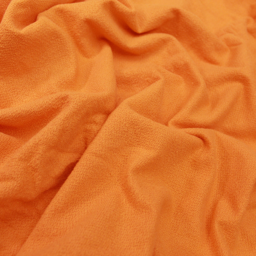 100% Cotton Poplin 'Small Polka Dots' 44" Wide Orange