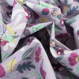 100% Premium Quality Cotton Poplin - Pink Pixies 44" Wide