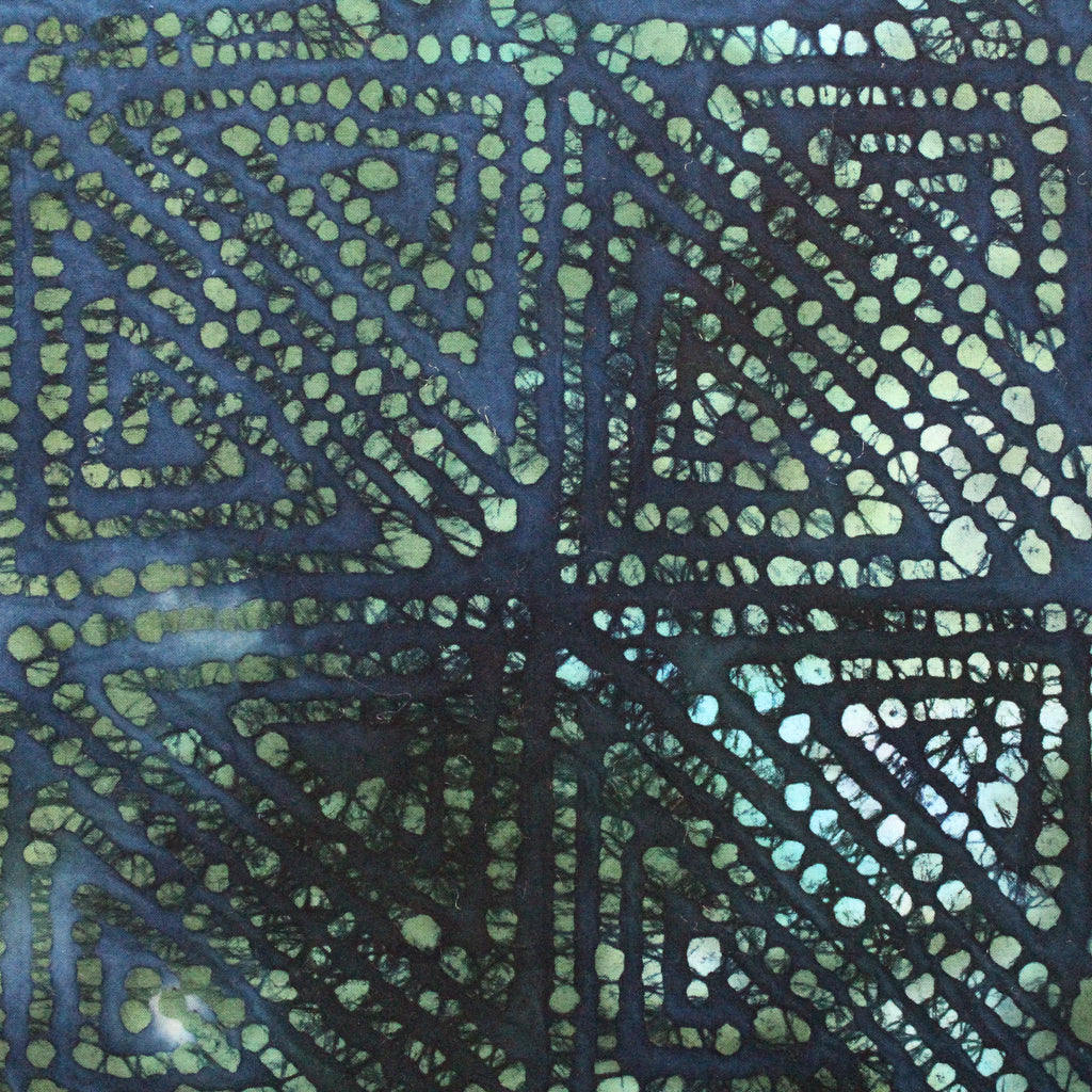 Batik Fabric, Pigmented Squares, 45" Wide