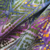 Batik Fabric, Pigmented Squares, 45" Wide