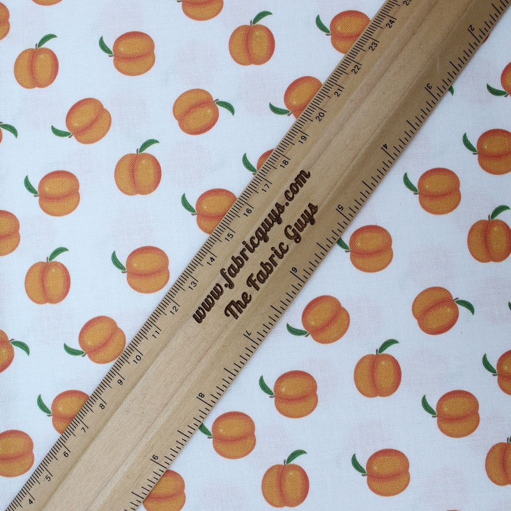 100% Quilting Cotton 'Peach Party' - 60" Wide