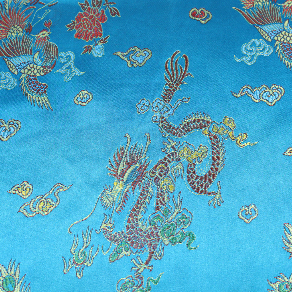 Chinese Brocade 'Dragons Den' 44" Wide