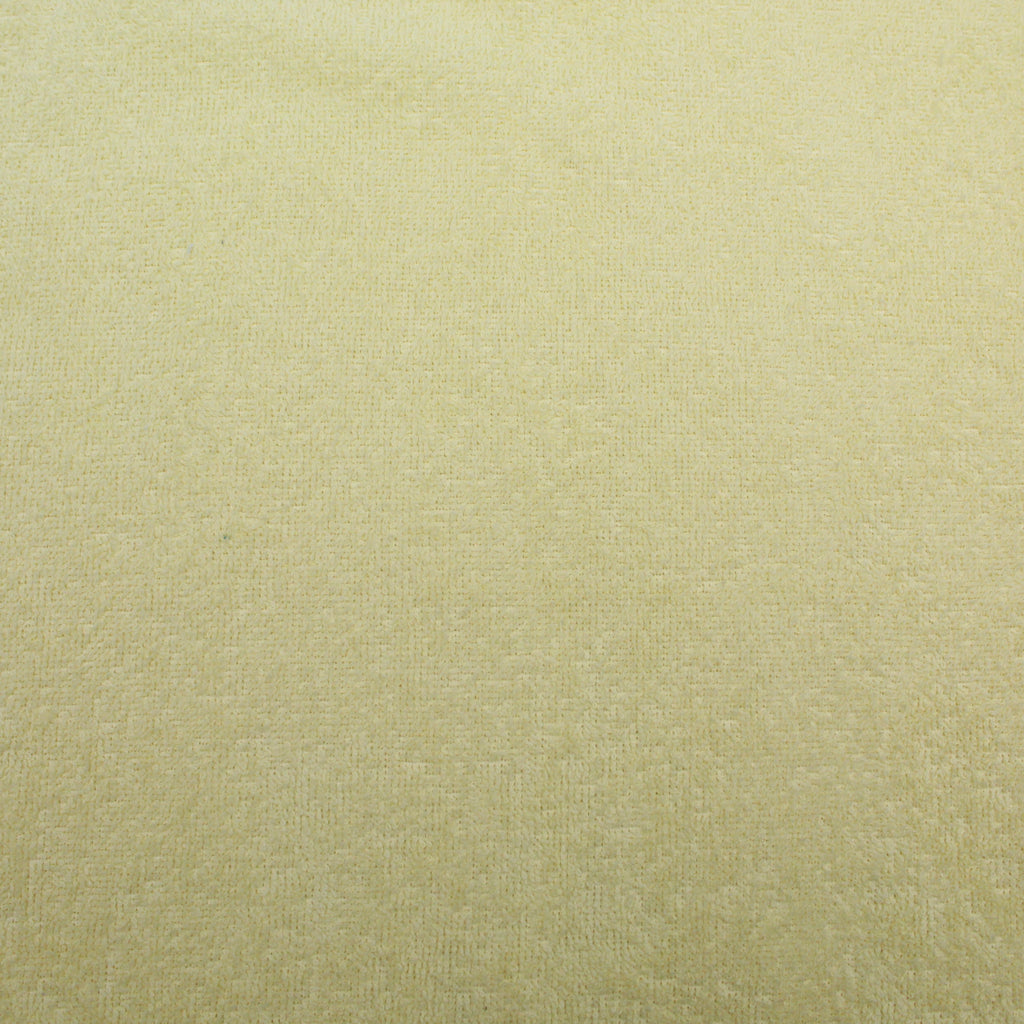Premium Quality Cotton Towelling Double Sided - Pastel Yellow