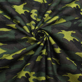100% Cotton Poplin 'Camouflage' - 44" Wide