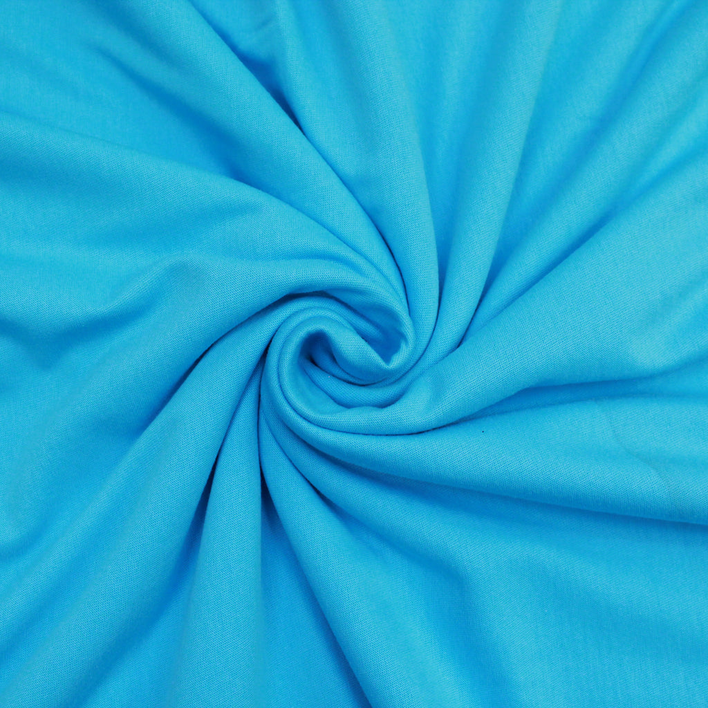 Premium Quality Combed Cotton Jersey - Turquoise