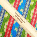 3 Metres 100% Printed Cotton Fabric Bundle 'Colourful Stripes' -  42" Variations Available