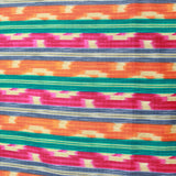3 Metres 100% Printed Cotton Fabric Bundle 'Colourful Stripes' -  42" Variations Available